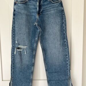 GAP Women's Straight Leg Jeans in Blue